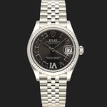 Rolex Datejust 31 278274 (2022) - Grey dial 31 mm Steel case (3/8)