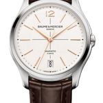 Baume & Mercier Clifton M0A10773 (2026) - Wit wijzerplaat 39mm Staal (1/1)