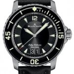 Blancpain Fifty Fathoms 5050-12B30-NABA (2026) - Black dial 46 mm Titanium case (1/1)