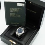 Audemars Piguet Royal Oak Dual Time 26120ST.OO.1220ST.02 (2014) - Blue dial 39 mm Steel case (5/5)
