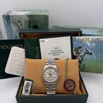 Rolex Datejust 36 16234 (2000) - Zilver wijzerplaat 36mm Staal (7/8)