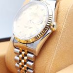 Rolex Datejust 36 16233 (1999) - Champagne dial 36 mm Gold/Steel case (7/8)