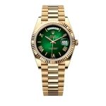 Rolex Day-Date 40 228238 (2024) - Green dial 40 mm Yellow Gold case (1/6)