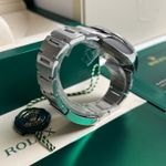 Rolex Oyster Perpetual 41 124300 (2024) - Green dial 41 mm Steel case (3/5)