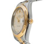 Rolex Datejust II 116333 (Unknown (random serial)) - Silver dial 41 mm Gold/Steel case (6/8)