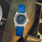 Breitling Callistino B52045 (1995) - Blauw wijzerplaat 28mm Staal (1/8)