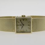 Omega Vintage Unknown (1966) - Silver dial 17 mm Yellow Gold case (2/4)