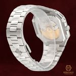 Patek Philippe Cubitus 5821/1A-001 (2024) - Green dial 45 mm Steel case (7/8)