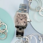 Cartier Roadster W62017V3 (2005) - Pink dial 30 mm Steel case (3/8)