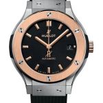Hublot Classic Fusion 565.NO.1480.RX (2026) - Zwart wijzerplaat 38mm Titanium (1/1)