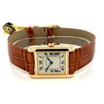 Cartier Tank Louis Cartier 11511 (Unknown (random serial)) - Champagne dial 20 mm Yellow Gold case (1/8)