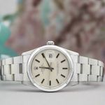 Rolex Oyster Perpetual Date 15000 (Unknown (random serial)) - Silver dial 34 mm Steel case (2/6)