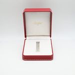 Cartier Tank Vermeil 590005 (Unknown (random serial)) - Red dial 23 mm Silver case (2/8)