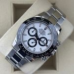 Rolex Daytona 116500LN (2017) - Wit wijzerplaat 40mm Staal (8/8)