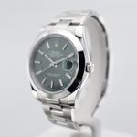 Rolex Datejust 41 126300 (2023) - Groen wijzerplaat 41mm Staal (2/8)