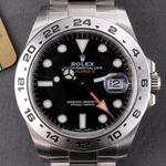Rolex Explorer II 216570 (2018) - Black dial 42 mm Steel case (5/8)