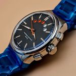 Frederique Constant Yacht Timer GMT FC-380GT4H6B (2025) - Grijs wijzerplaat 42mm Staal (3/8)