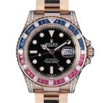 Rolex GMT-Master II 126755SARU (2021) - Black dial 40 mm Rose Gold case (3/6)