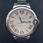 Cartier Ballon Bleu 42mm WSBB0049 (2023) - Zilver wijzerplaat 42mm Staal (1/1)