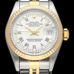 Rolex Lady-Datejust 69173 (1991) - 26mm Goud/Staal (1/8)