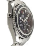 Omega Seamaster Planet Ocean Chronograph 2210.51.00 (Onbekend (willekeurig serienummer)) - Zwart wijzerplaat 46mm Staal (6/8)