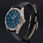 Rolex Cellini Time 50509 (2016) - Blue dial 39 mm White Gold case (4/8)