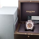 Audemars Piguet Royal Oak Double Balance Wheel Openworked 15407ST.OO.1220ST.01 (2022) - Transparant wijzerplaat 41mm Staal (5/6)