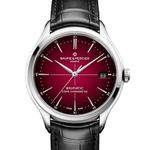 Baume & Mercier Clifton M0A10699 (2023) - Red dial 40 mm Steel case (1/3)