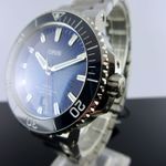 Oris Aquis 01 733 7766 4485-Set (2024) - Blauw wijzerplaat 42mm Staal (3/8)