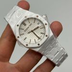 Audemars Piguet Royal Oak Selfwinding 77350CB.OO.1266CB.01 (2024) - Zilver wijzerplaat 34mm Keramiek (5/5)