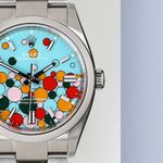 Rolex Oyster Perpetual 36 126000 (2024) - Multi-colour dial 36 mm Steel case (4/7)