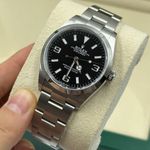 Rolex Explorer 124270 (2023) - Zwart wijzerplaat 36mm Staal (8/8)