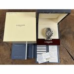 Longines Admiral L3.667.4.06.7 (2013) - Grijs wijzerplaat 42mm Staal (6/6)