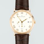 Blancpain Villeret Ultra-Slim 6606-3642-55B (Unknown (random serial)) - White dial 41 mm Red Gold case (1/8)