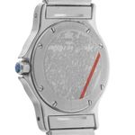 Cartier Santos 187902 (1993) - White dial 30 mm Gold/Steel case (6/8)