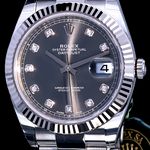 Rolex Datejust 41 126334 (2021) - Grey dial 41 mm Steel case (1/8)