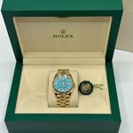 Rolex Day-Date 36 128238 (2024) - Blue dial 36 mm Yellow Gold case (4/8)