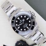 Rolex Submariner No Date 114060 (2016) - Black dial 40 mm Steel case (1/8)