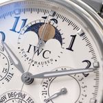 IWC Da Vinci Perpetual Calendar IW375803 (Unknown (random serial)) - Silver dial 42 mm Steel case (2/8)