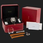Cartier Santos WSSA0018 (2024) - Silver dial 40 mm Steel case (8/8)