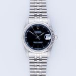Rolex Datejust 31 68274 (1996) - Black dial 31 mm Steel case (3/8)