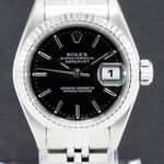 Rolex Lady-Datejust 79174 (2001) - Black dial 26 mm Steel case (2/4)