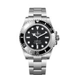 Rolex Submariner No Date 124060 (2021) - Zwart wijzerplaat 41mm Staal (1/6)