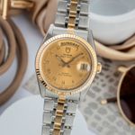 Tudor Prince Date 76213 (Unknown (random serial)) - 36 mm Gold/Steel case (3/8)