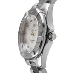 TAG Heuer Aquaracer Lady WBD131B.BA0748 (Unknown (random serial)) - White dial 35 mm Steel case (6/8)