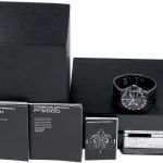 Porsche Design Flat Six P6341.13.44.1169 (2008) - Zwart wijzerplaat 45mm Titanium (6/6)