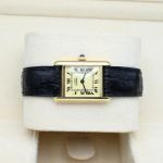 Cartier Tank Vermeil 5057001 (Onbekend (willekeurig serienummer)) - Geel wijzerplaat 20mm Zilver (4/6)