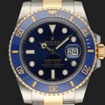Rolex Submariner Date 116613LB (2017) - Blue dial 40 mm Gold/Steel case (2/8)