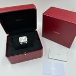 Cartier Santos Dumont WSSA0022 (2023) - Zilver wijzerplaat 43mm Staal (2/8)