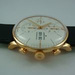 Junghans Meister Chronoscope - (2022) - White dial 41 mm Gold/Steel case (5/7)